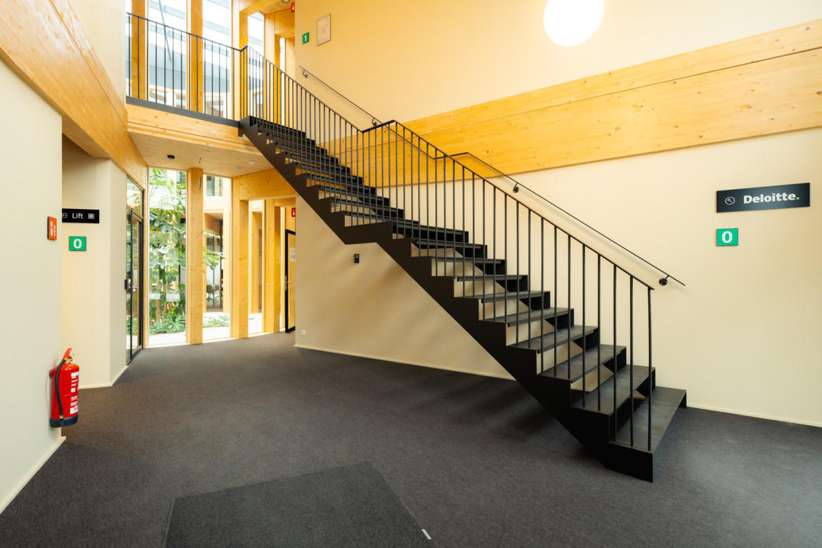 Stalen trap en balustrade op maat