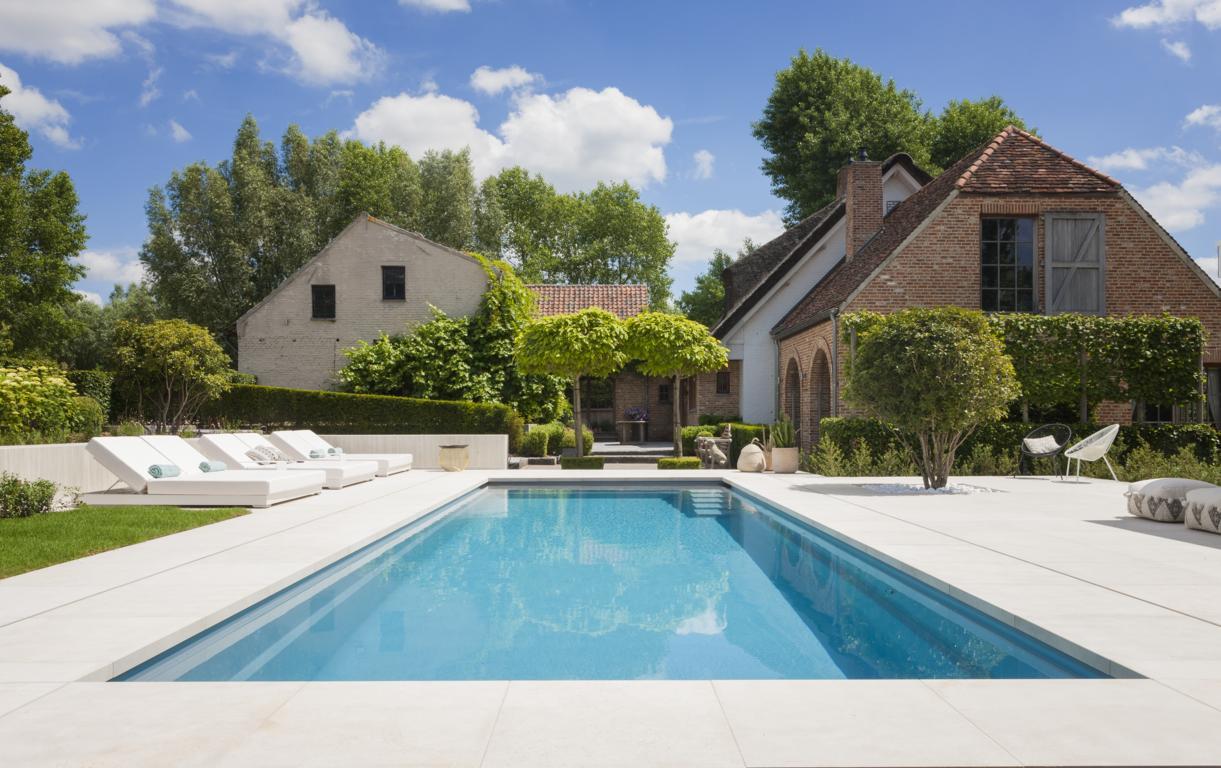 Zwalm - Totaalconcept met monoblok zwembad en poolhouse