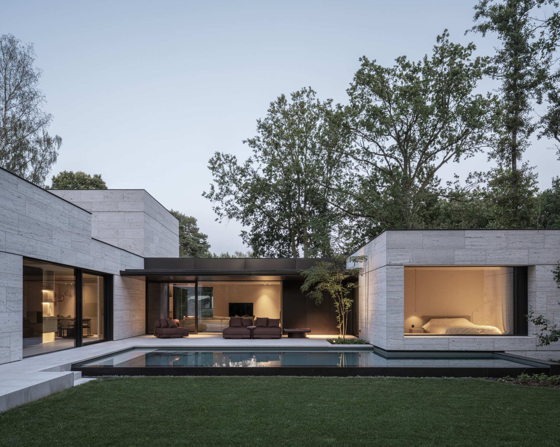 Keerbergen - Modernistische villa met strak interieur